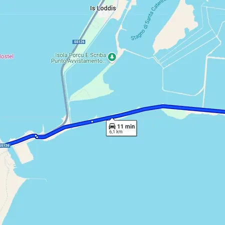 Гостевой дом Sant Antioco Yellow With 2 Way Air Con